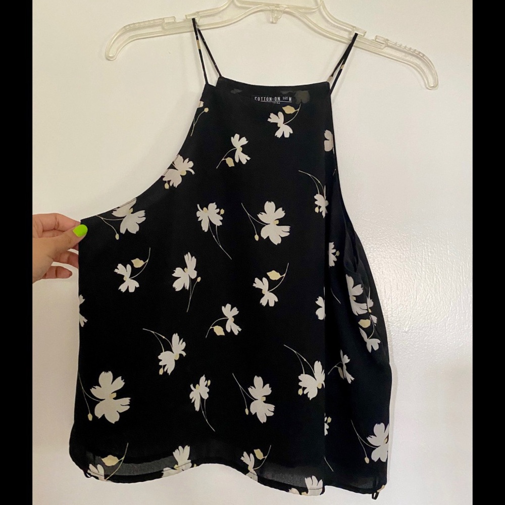 Floral tank top